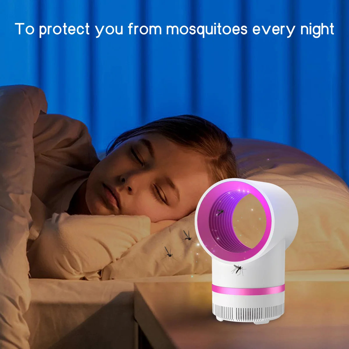 USB mosquito killer lamp UV indoor 
electric bug zapper portable
