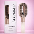 Multi-functional dual-purpose spray bottle comb, suitable for wet and dry scalp combing, dual-purpose spray comb brush