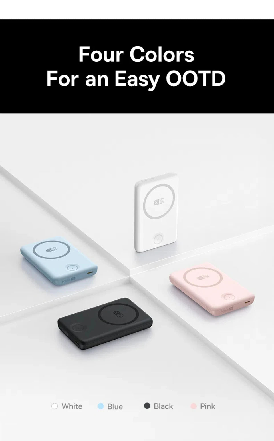 Baseus 27W Magnetic Power Bank 10000mAh 15W Wireless Charging External Battery For iPhone iWatch AirPods Samsung Xiaomi Poco