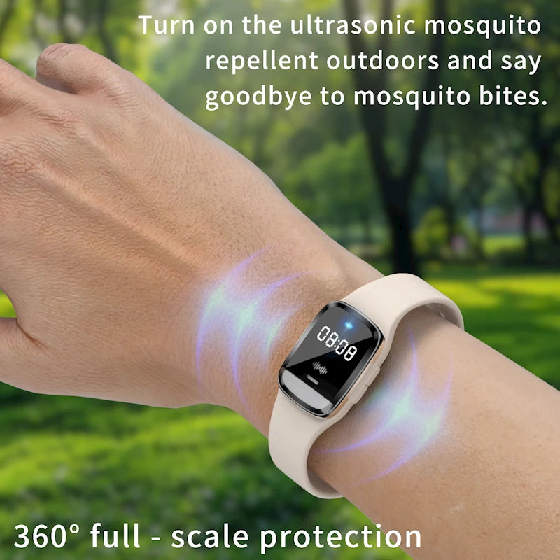 Mosquito repellent wristband 
ultrasonic rechargeable USB