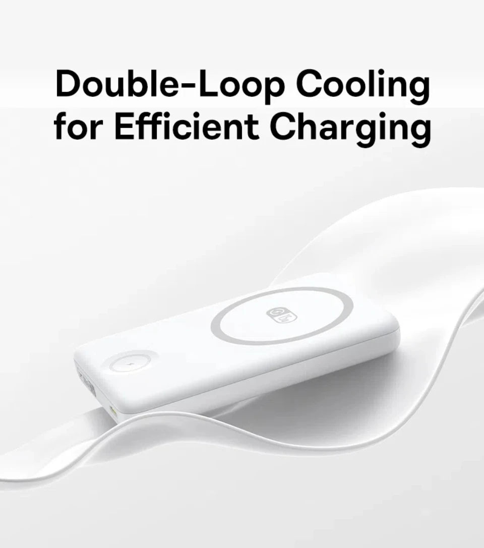 Baseus 27W Magnetic Power Bank 10000mAh 15W Wireless Charging External Battery For iPhone iWatch AirPods Samsung Xiaomi Poco