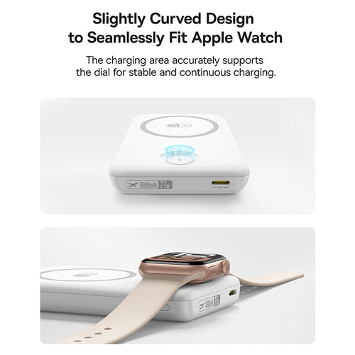 Baseus 27W Magnetic Power Bank 10000mAh 15W Wireless Charging External Battery For iPhone iWatch AirPods Samsung Xiaomi Poco