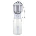600ml Portable Dog Water Bottle with Poop Bag Dispenser Pet Feeder for Cat Dog Bowl Outdoor Puppy Drinking Bowl Food Container